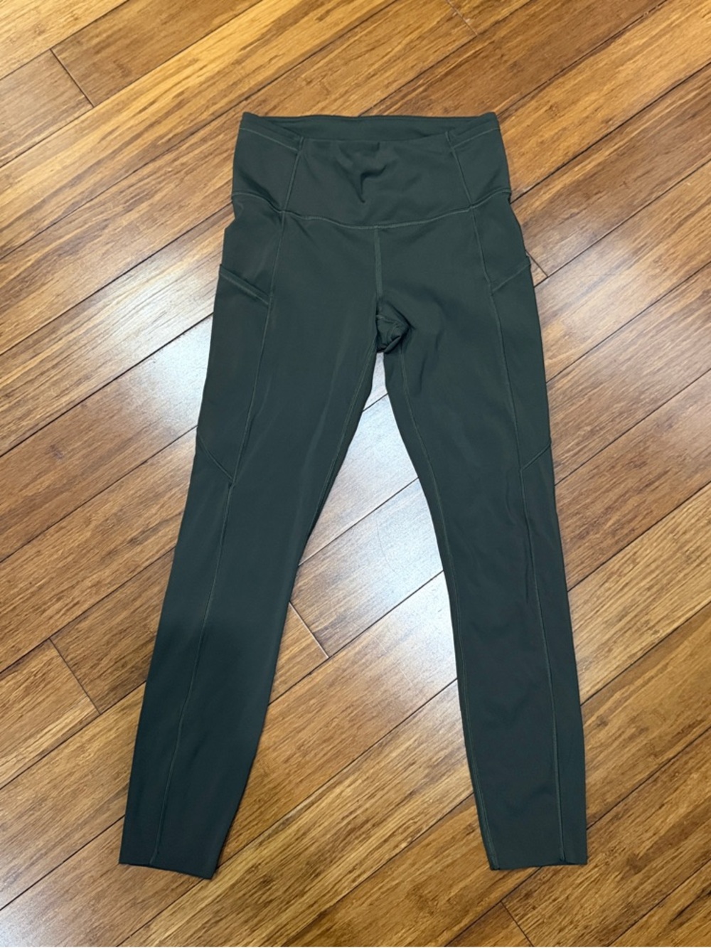lululemon athletica Deep Forest Green High-Rise cropped Leggings